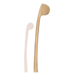PALO MADERA TORNO PLANO 36CM - 2409