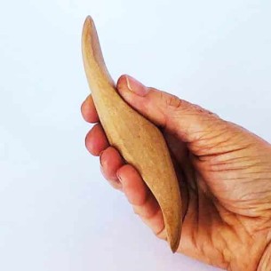 Palillo madera forma dedo - 2349