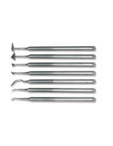 HERRAMIENTA ACERO SET 7 UNID. - 2036