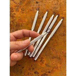 Kit Vaciadores Cerámica detalle Metal 2034A 2