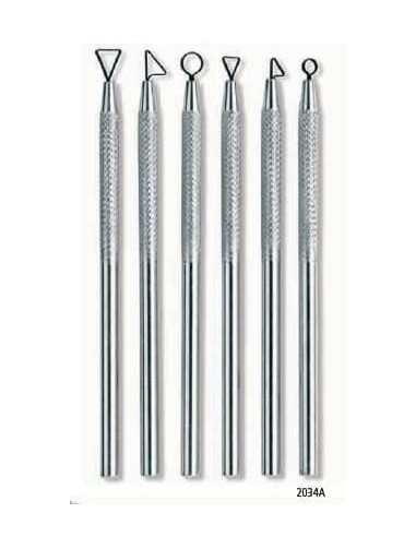 Kit Vaciadores Cerámica detalle Metal 2034A