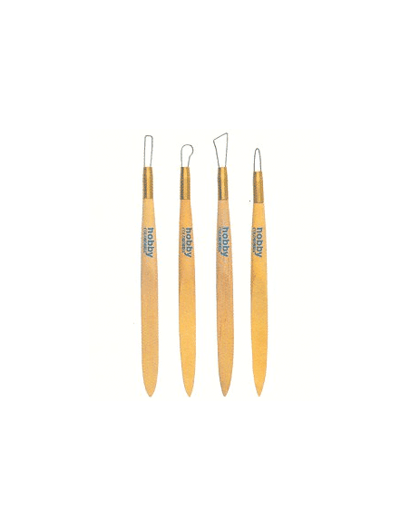 Kit Vaciadores Cerámica con Palillo MHC-1420 10CM 4 piezas