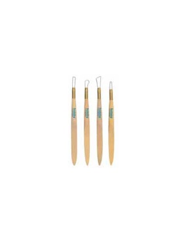 Kit Vaciadores Cerámica con Palillo MHC-1420 10CM 4 piezas