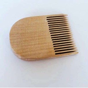 Peine madera herramienta