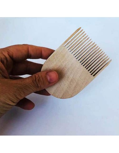 Peine madera herramienta