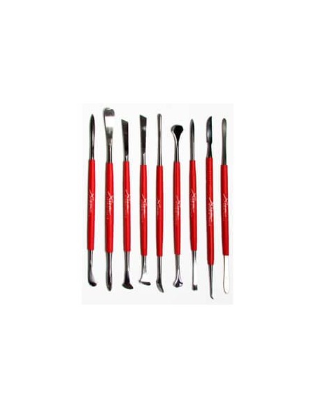 Kit Herramientas detalle Xiem Tools Rojo 9 unidades