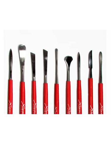 Kit Herramientas detalle Xiem Tools Rojo 9 unidades