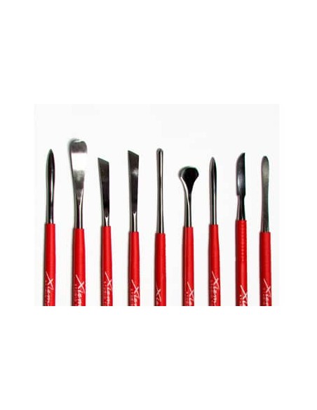 Kit Herramientas detalle Xiem Tools Rojo 9 unidades