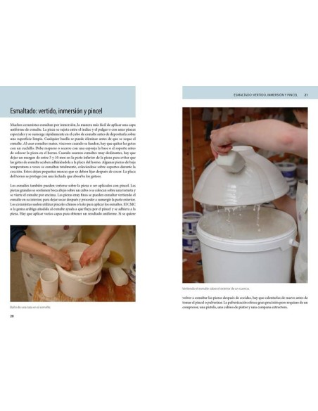 Guía de esmaltes cerámicos, recetas