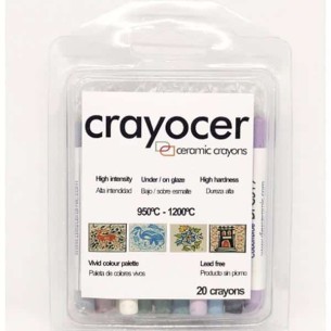 Tiza Cerámica Crayocer Kit 20 unidades