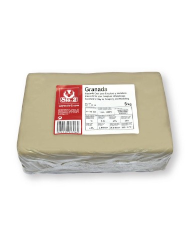 Arcilla refractaria Granada (PRAF) *5Kg