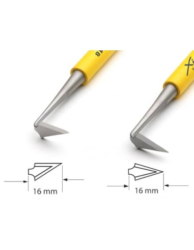Kit Herramientas Retorneador Xiem Tools Amarillo 3 unidades