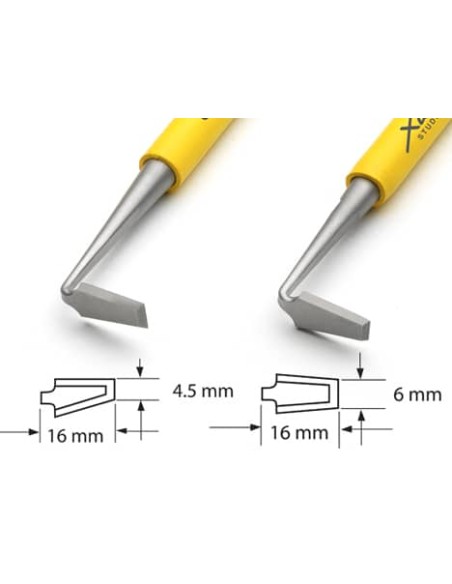 Kit Herramientas Retorneador Xiem Tools Amarillo 3 unidades