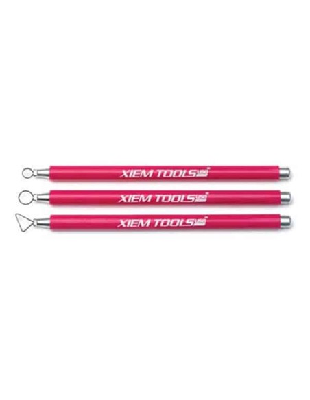 Kit Vaciadores Cerámica Xiem Tools - 10290 rosa