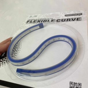 Regla flexible 30 cm