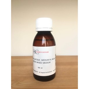 Medium para porcelana al agua 100 ml.