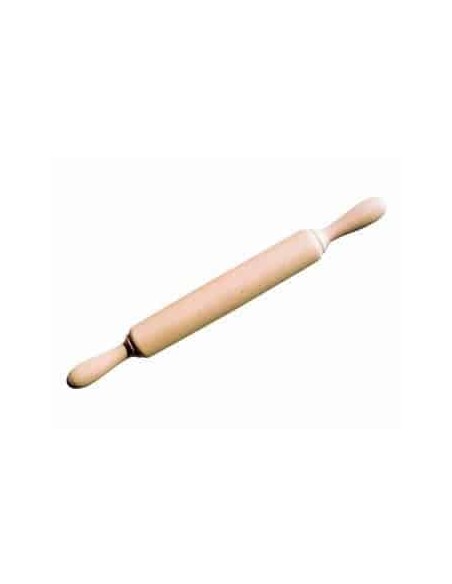 Rodillo de madera con mango 45 cm