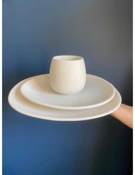Plato llano irregular 27 cm. - ORET