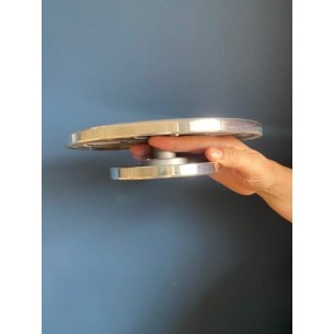 Torneta doble de aluminio 20 cm. 2