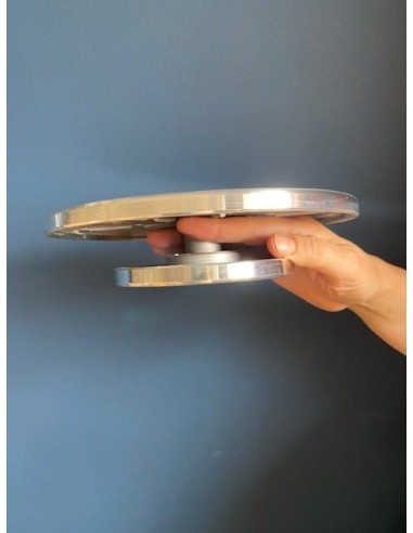 Torneta doble de aluminio 20 cm.
