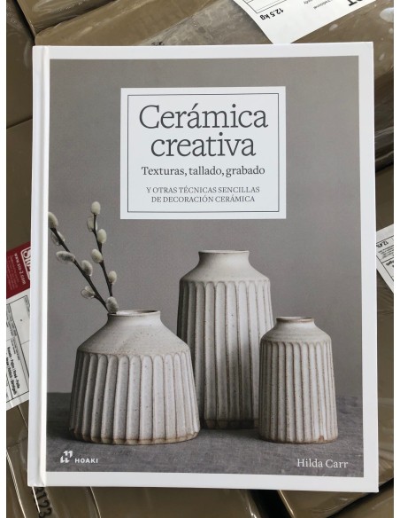 Cerámica Creativa, Texturas, tallado, grabado