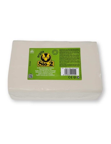 Arcilla blanca 5 Kg. SIO2