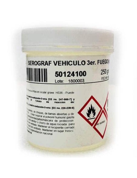 Serograf Vehículo Tercer Fuego kg
