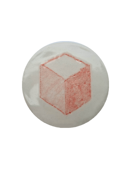 Lapicero cerámico rojo Chrysanthos