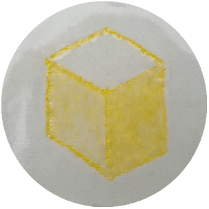 Lapicero cerámico amarillo Chrysanthos 2