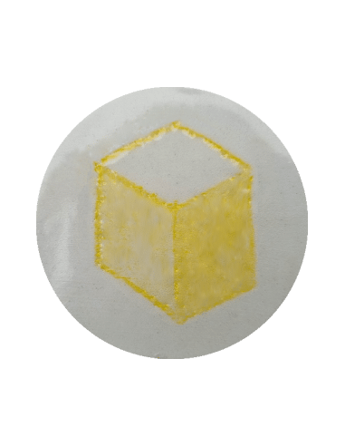 Lapicero cerámico amarillo Chrysanthos