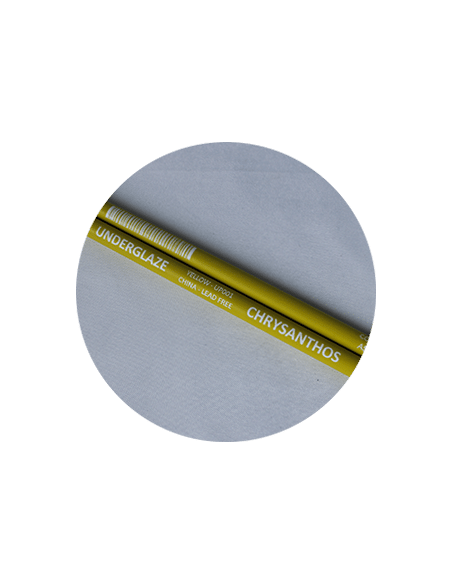 Lapicero cerámico amarillo Chrysanthos