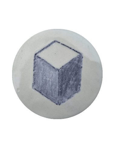 Lapicero cerámico azul Chrysanthos