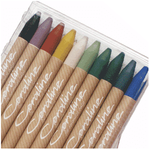 “Crayons for ceramics” Ceraline Caja 10 colores 2