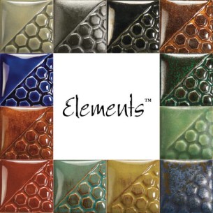 Kit 12 colores Serie EL-Elemets Mayco 118 ml.