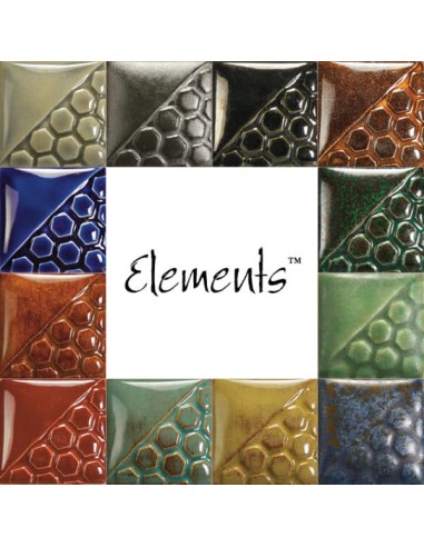 Kit 12 colores Serie EL-Elemets Mayco 118 ml.