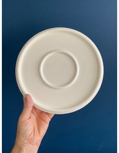 Plato liso con borde 20 cm. - MODE