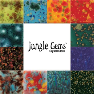 Kit 12 colores CG-KIT Crystal Jungle Glazes
