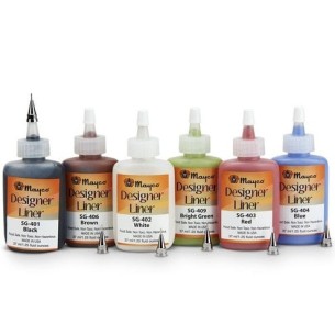Kit 6 colores Designer Liner
