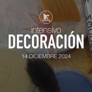 Curso Intensivo Decoración DICIEMBRE 24