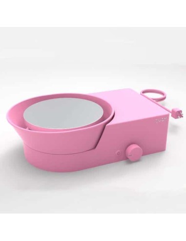 Torno cerámico Quark S+ rosa