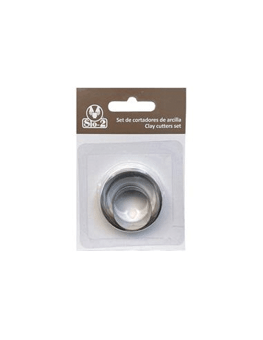 Set de cortadores SIO-2 Redondo 3 pcs