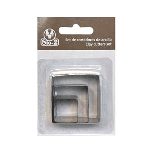 Set de cortadores SIO-2 Cuadrado 3 pcs