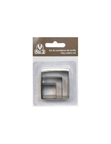 Set de cortadores SIO-2 Cuadrado 3 pcs