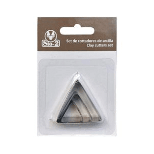 Set de cortadores SIO-2 Triángulo 3 pcs