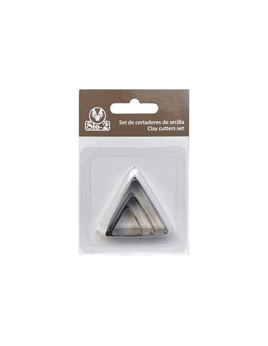Set de cortadores SIO-2 Triángulo 3 pcs