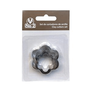 Set de cortadores SIO-2 Flor 3 pcs