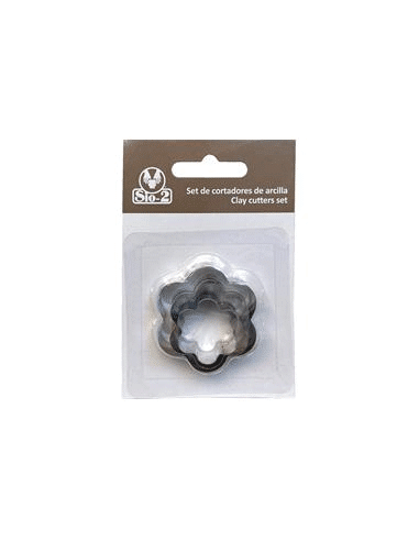Set de cortadores SIO-2 Flor 3 pcs