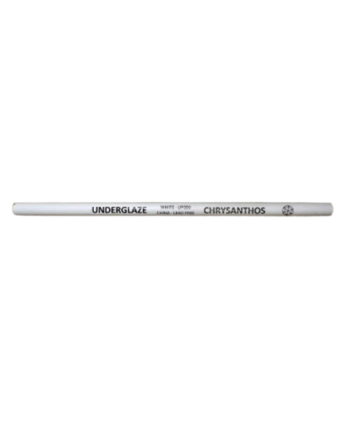 Lapicero cerámico blanco Chrysanthos