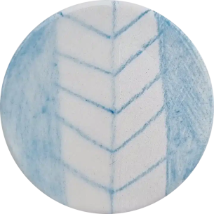 Lapicero cerámico turquesa Chrysanthos