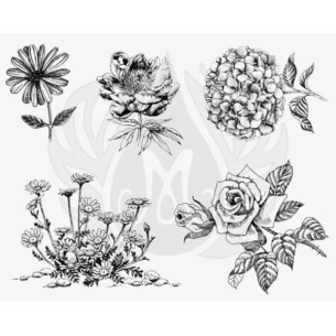SILKSCREEN 149 Flor Grande